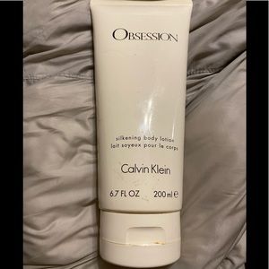 Obsession by Calvin Klein silkening body lotion 6.7 oz never used / no box